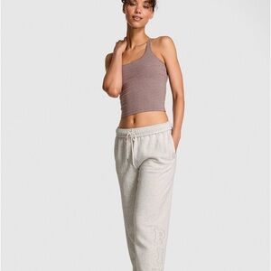 PINK Ivy Fleece Campus Sweatpants